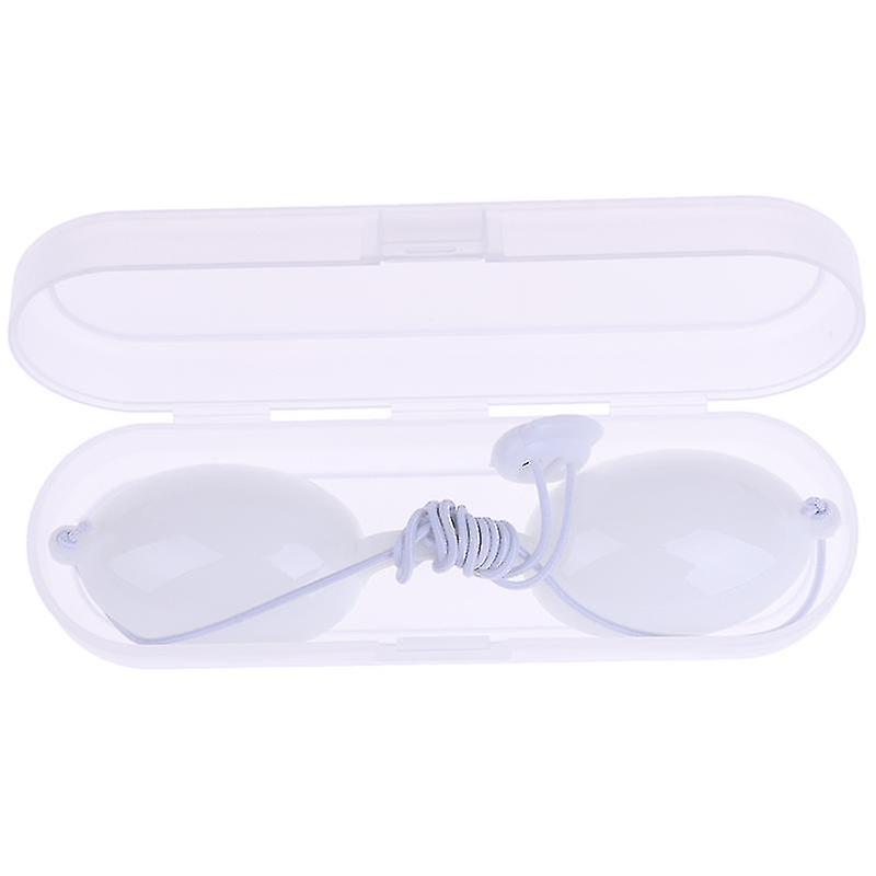 Whgirl Eyepatch Laser Light Protective Safety Glasses Goggles Ipl Beauty Clinic Patient White