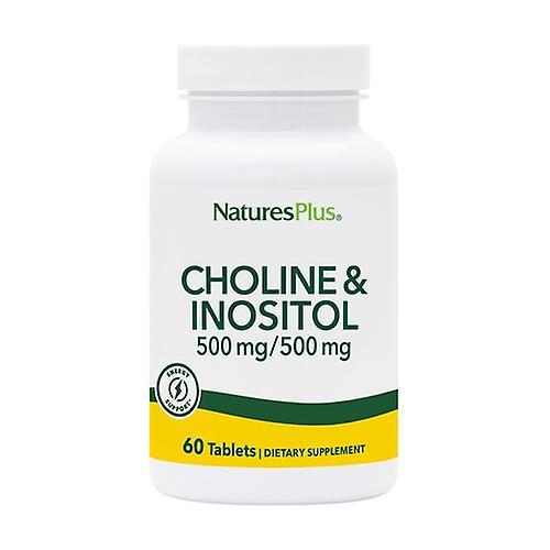 Nature's Plus Choline + Inositol 60 softgels of 500mg