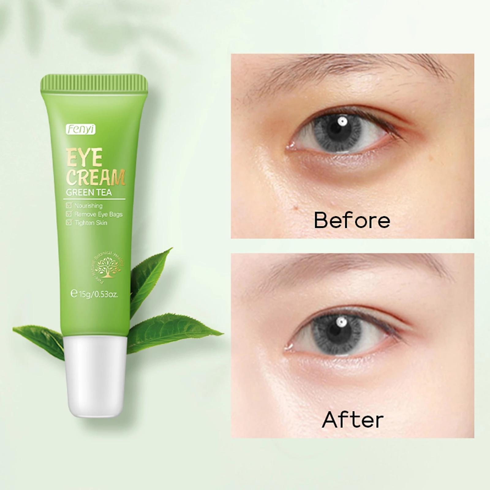 Htclv Green Tea Eye Cream Anti-wrinkle Anti-age Remove Dark Circles Eye Care Against Puffiness And Bags Hydrate Eye Cream Skin Care