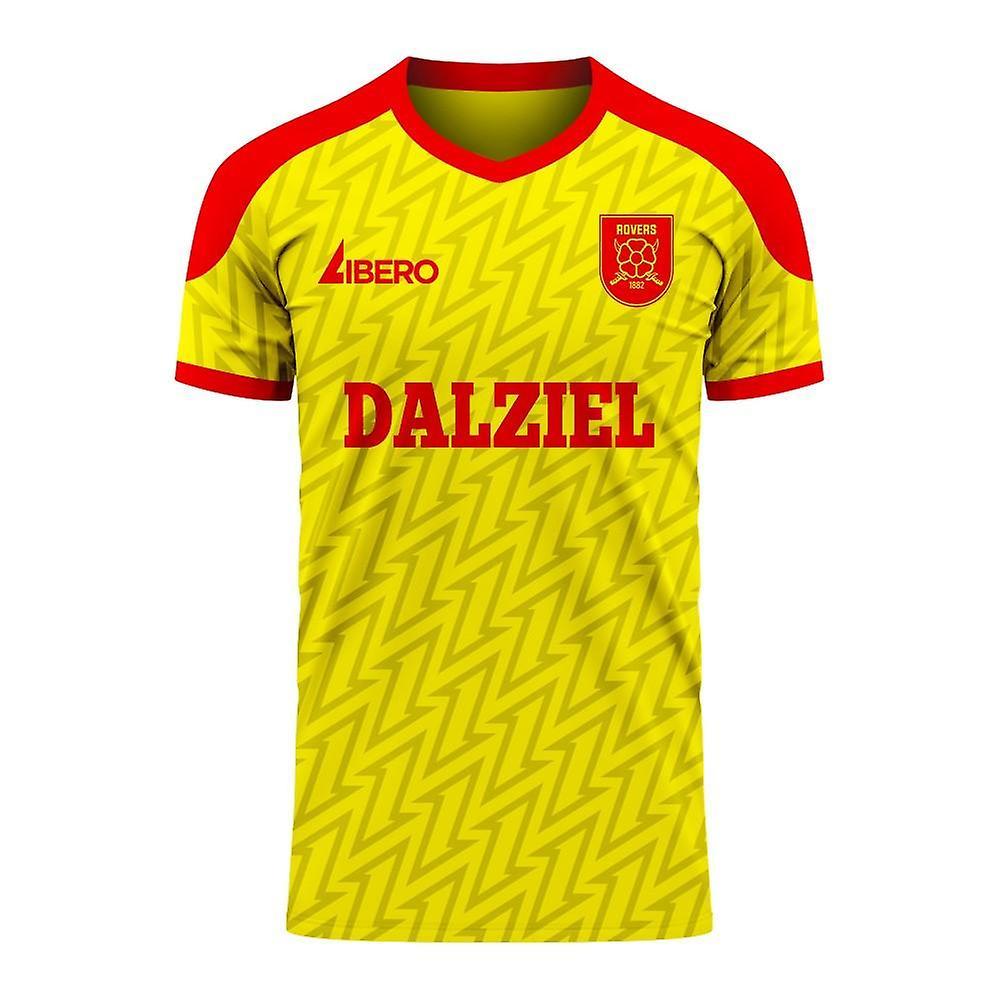 Libero Sportswear Albion Rovers 2024-2025 Home Concept Kit (Libero) - Little Boys Yellow XSB 3/4yrs (98-104cm)