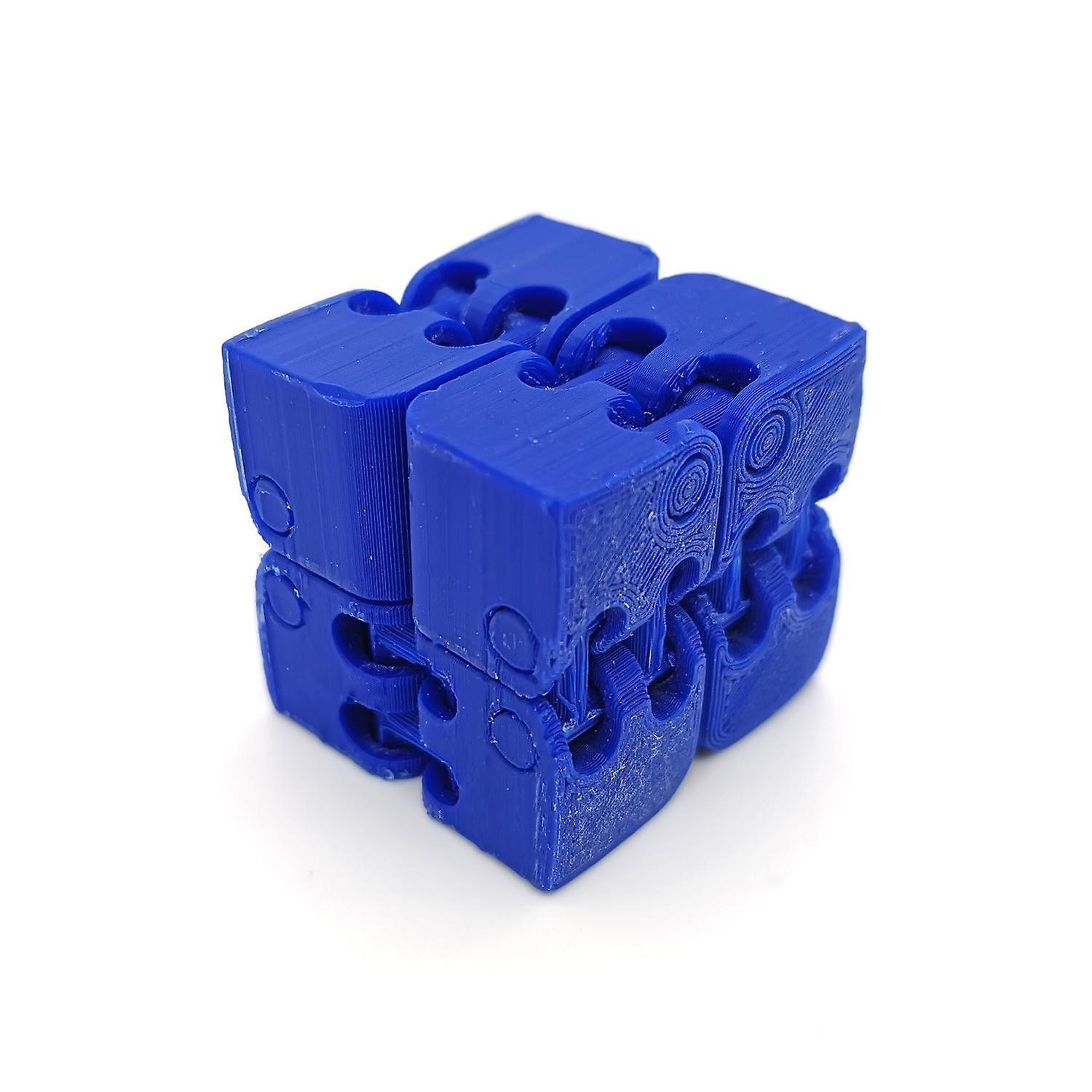 CherrysC Infinity fidget cube stress / anxiety relief game puzzle Blue 0001