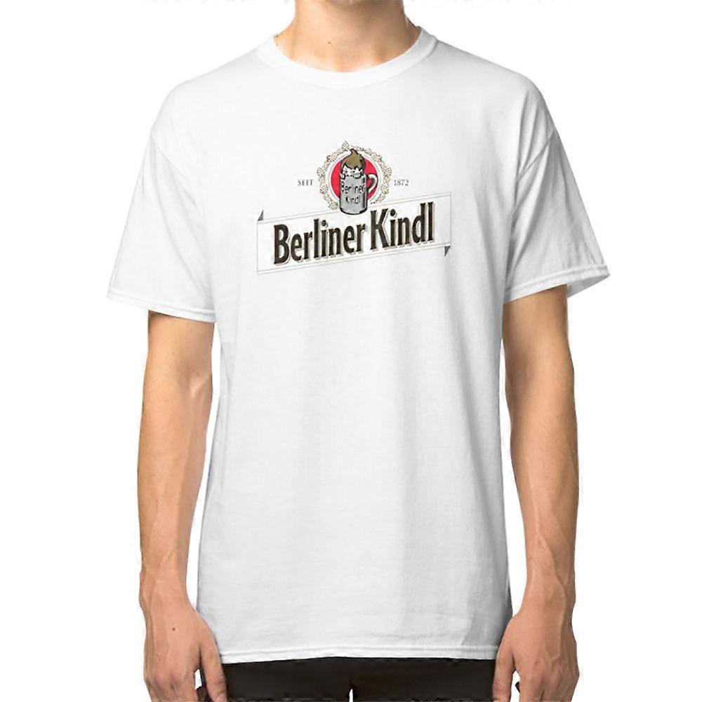 RockShark Berliner Kindl T-shirt white L