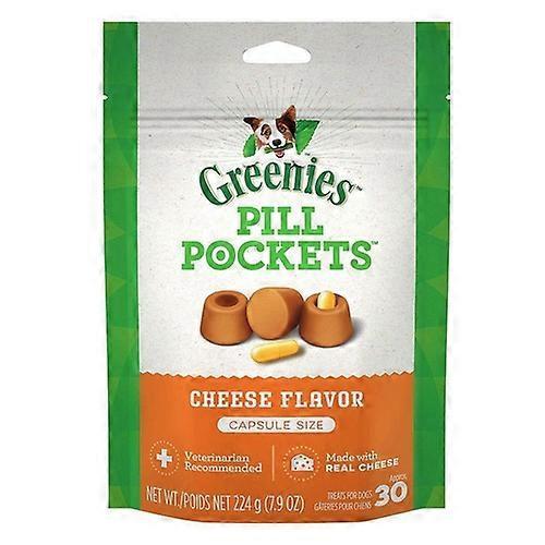 Greenies Pill Pockets Cheese Flavor Capsules, 30 count (Pack of 1)