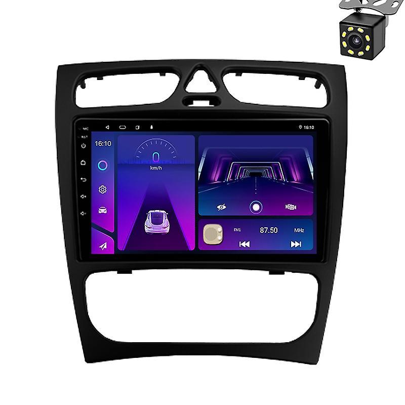 JIULUNET For Mercedes Benz C Class CLK S203 W203 W209 A209 2000-2005 Android WIFI Car Radio Multimedia Player