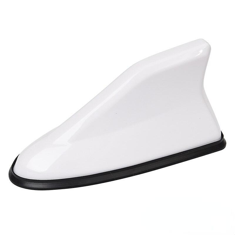 Car Antenna Car Antennas Shark Fin Auto Radio Signal Aerials Roof For Articles For Cars Mats Bmw Series 1 E87 Astra K Car Roof Fin WHITE