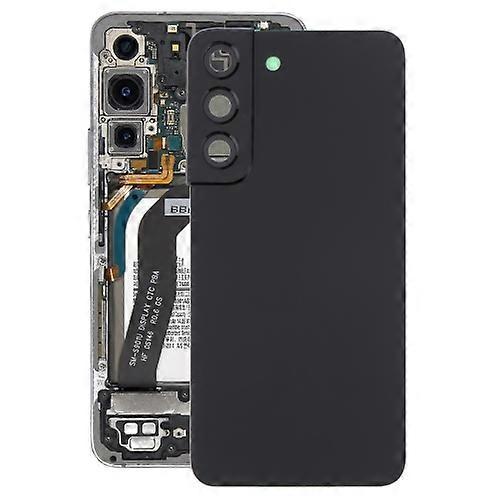 Repair Parts For Samsung Galaxy S22 5G SM-S901B Battery Back Cover with Camera Lens Cover Black