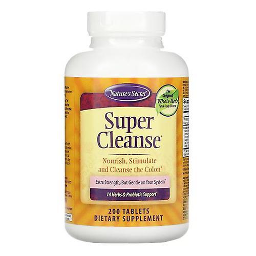 Nature's Secret Super Cleanse, 200 Tabs (Pack of 1)