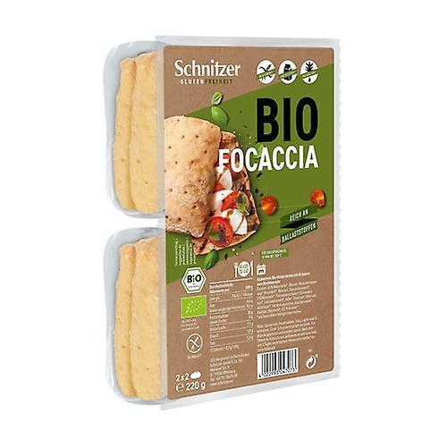 Schnitzer Gluten free focaccia rolls 2 units