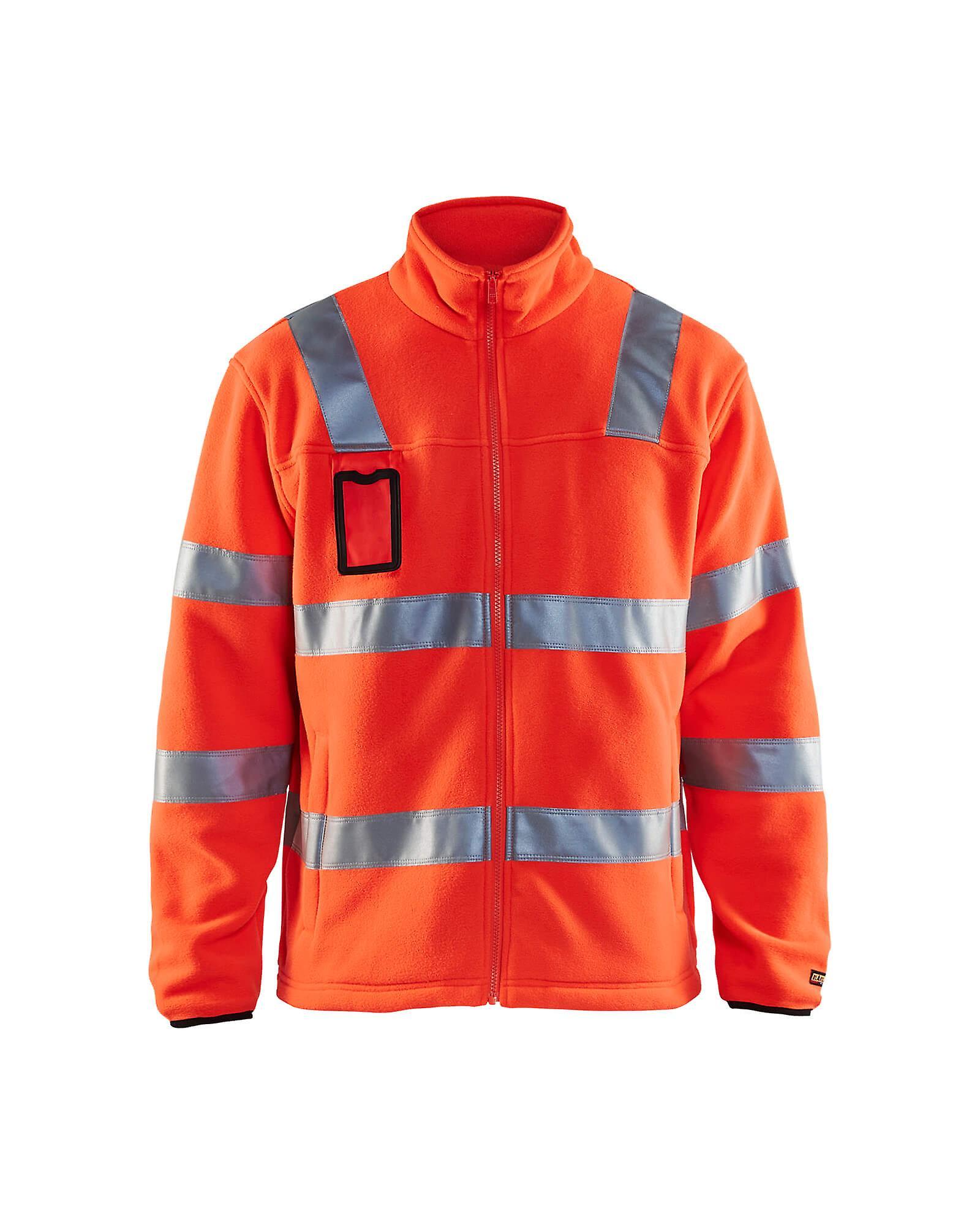 Blaklader 4833 hi-vis fleece jacket - mens (48332560) Hi-vis red M