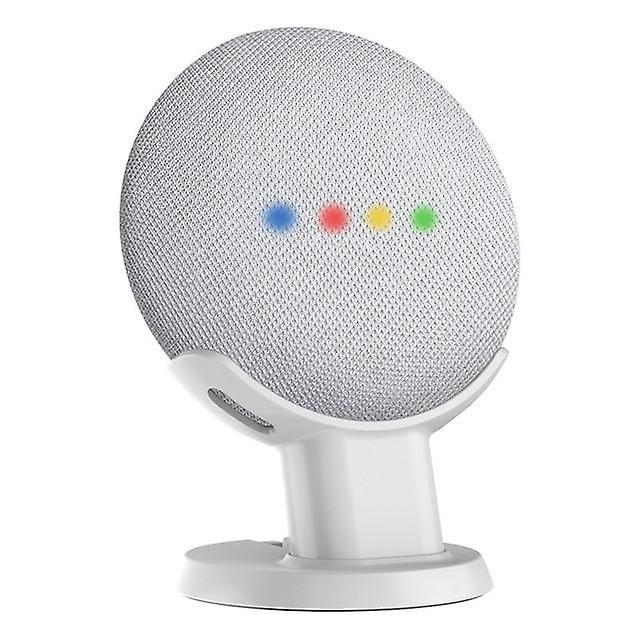 Slowmoose Wall Mount For Google, Mini Nest Holder Voice Assistant Smart Bracket White Table Mount