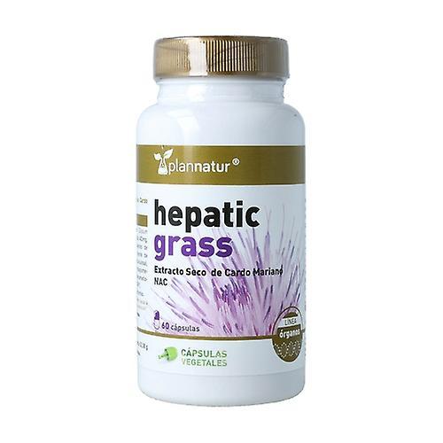 Plannatur Hepatic Grass dry extract Milk Thistle 60 capsules