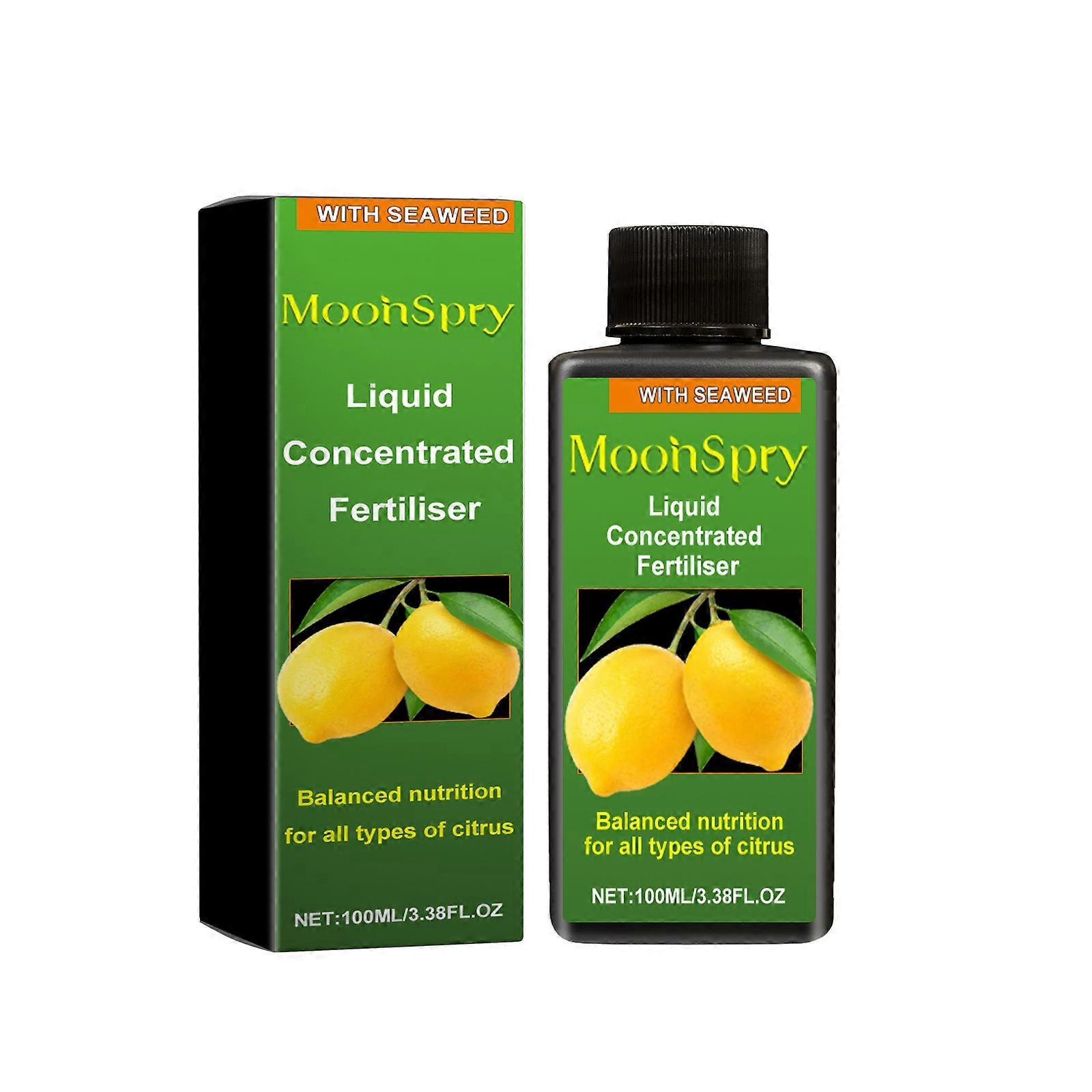 Unbrand Liquid Concentrated Fertilizer Mandarin Orange Lemon Plant Supplement Fertilizer Balanced Nutrient Solution 100ml A