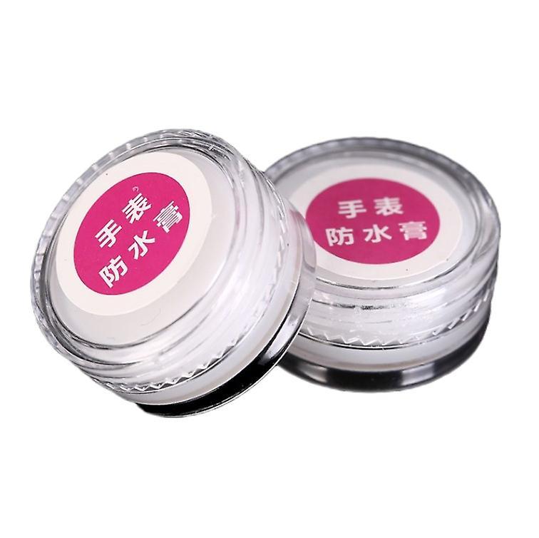 He Fei Mao Qiang Dian Zi Shang Wu You Xian Gong Si 2pcs Silicone Grease Waterproof Watch Cream Upkeep Repair Restorer Tool white