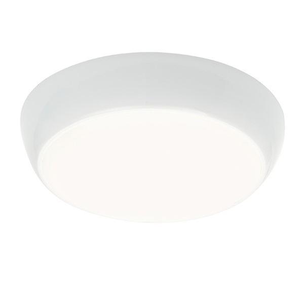 Saxby Lighting (Poole) Flush Ceiling Light 325mm Round Flush IP44 16W Gloss White