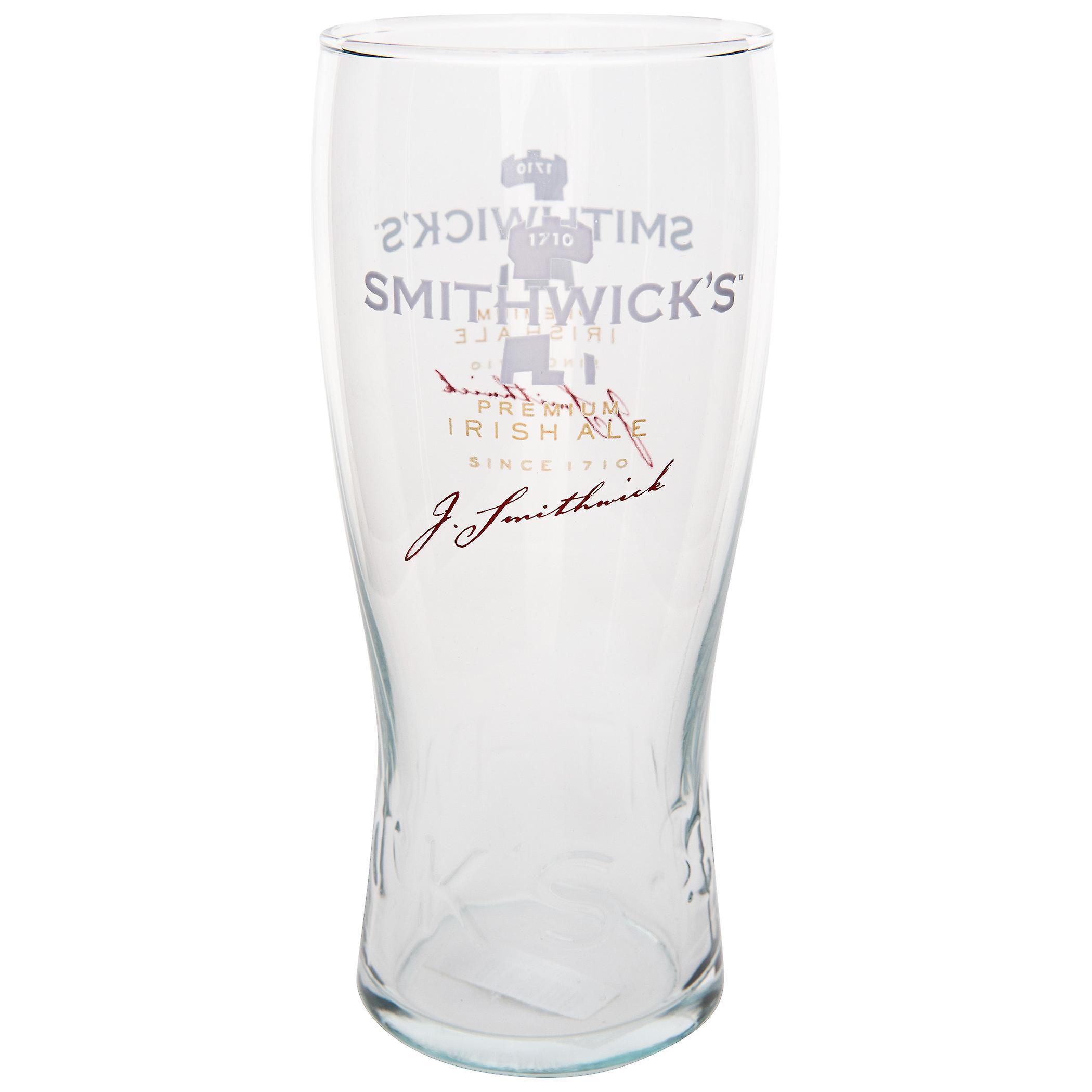 Beers Smithwicks Imperial 20oz Pint Glass Clear