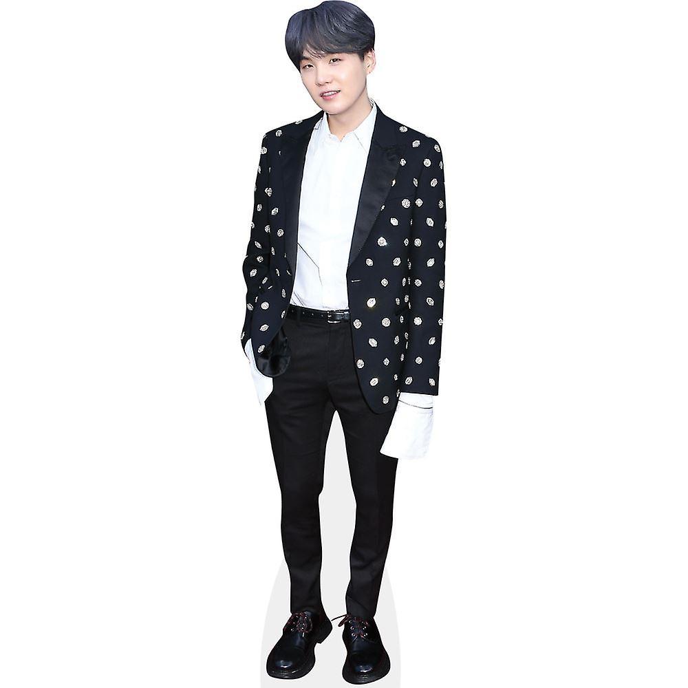 Celebrity Cutouts Suga (Spotty Blazer) Cardboard Cutout (lifesize OR mini size). Standee. Stand Up. Mini Cutout