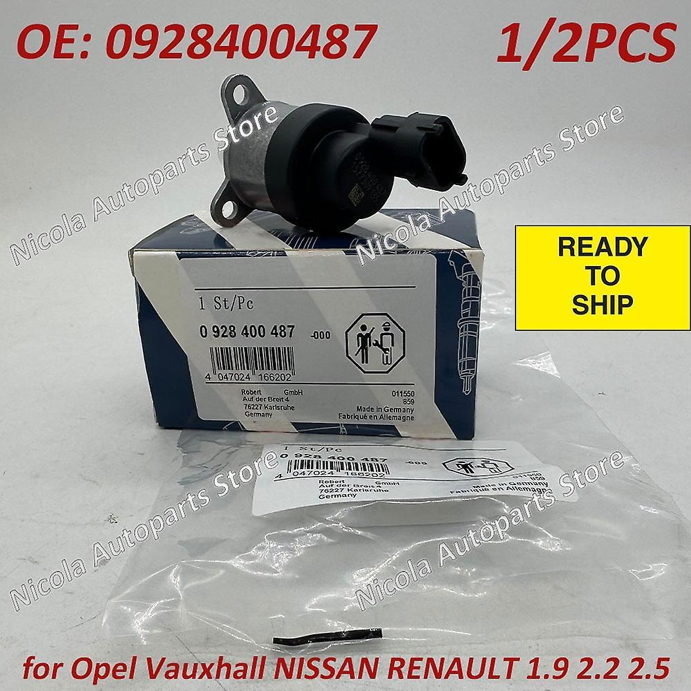 Scitoo 1/2pcs 0928400487 For B-osch Fuel Pump Regulator Control Valve For R-enault V-auxhall O-pel Nissann 0928400584 0928400502 1PCS