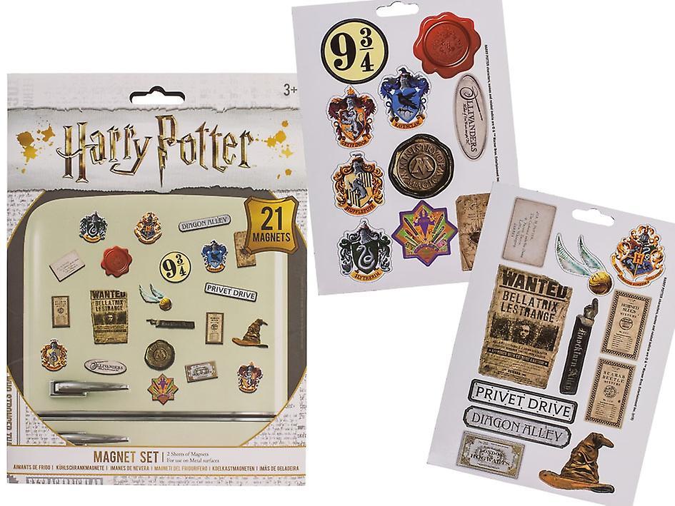 Harry Potter Fridge Magnets Magnets 21pcs