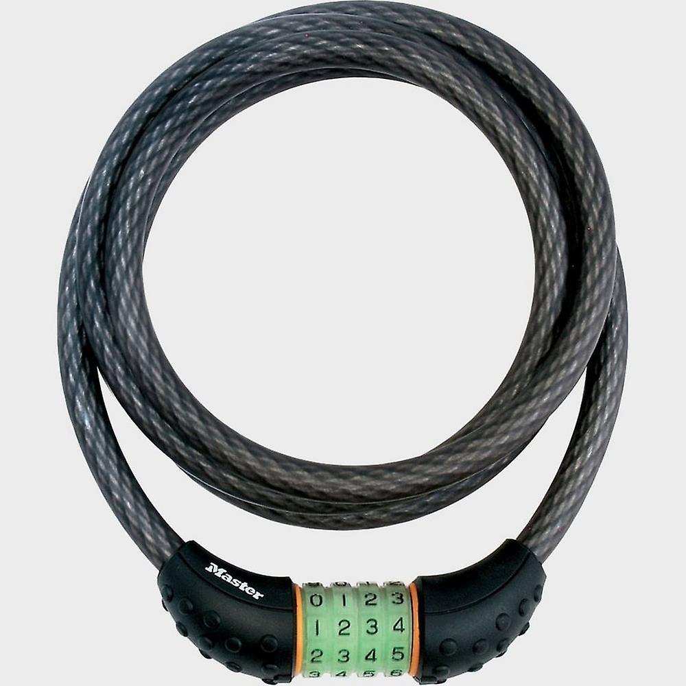 Masterlock 12mm x 1800mm Combi Lock Cable Natural One Size