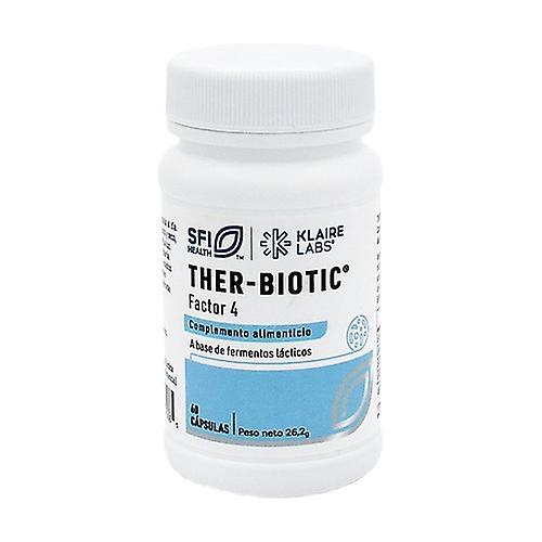 SFI Health/Klaire Labs Ther-Biotic Factor 4 60 capsules