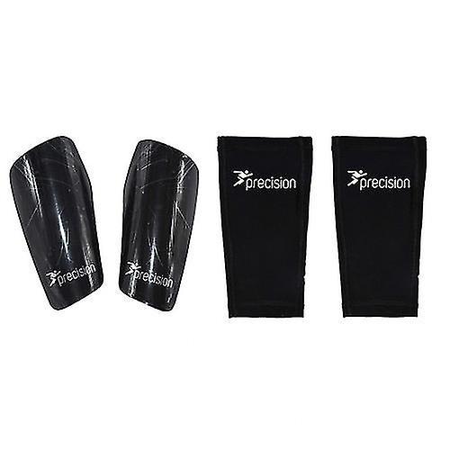 Precision Pro Matrix Shin Guards White/Black L