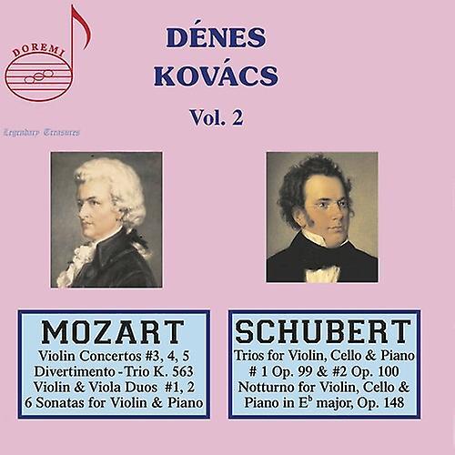 Doremi Records Mozart / Kovacs / Budapest Philharmonic Sym - Denes Kovacs 2  [COMPACT DISCS] Boxed Set USA import