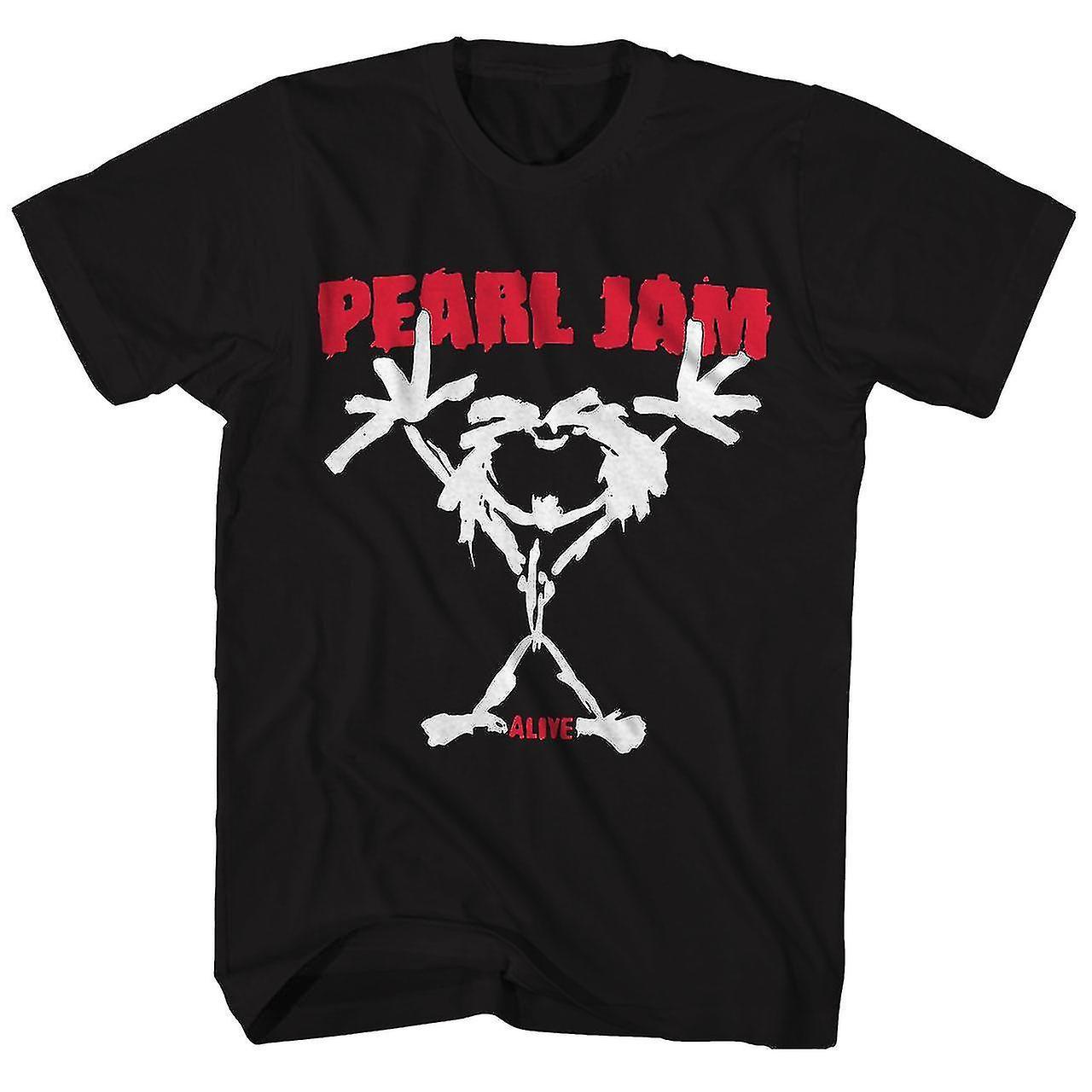 Cryin Pearl Jam T Shirt Alive Stickman Pearl Jam T-shirt XXL