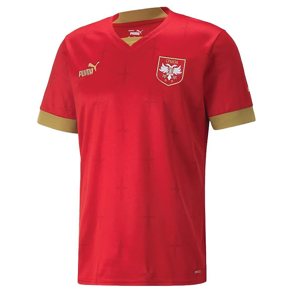 Puma 2022-2023 Serbia Home Shirt Red Medium Adults