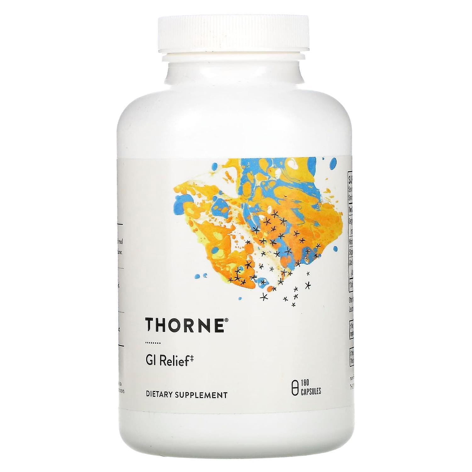 Thorne Research, GI-Relief, 180 Capsules