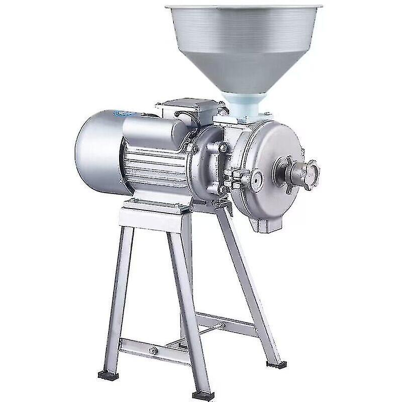 HCSC 1500W Type Dry And Wet Soybean Grinder Superfine Grinding Corn Rice Wheat Flour Crusher Pulverizer Feed Flour Mill Machine