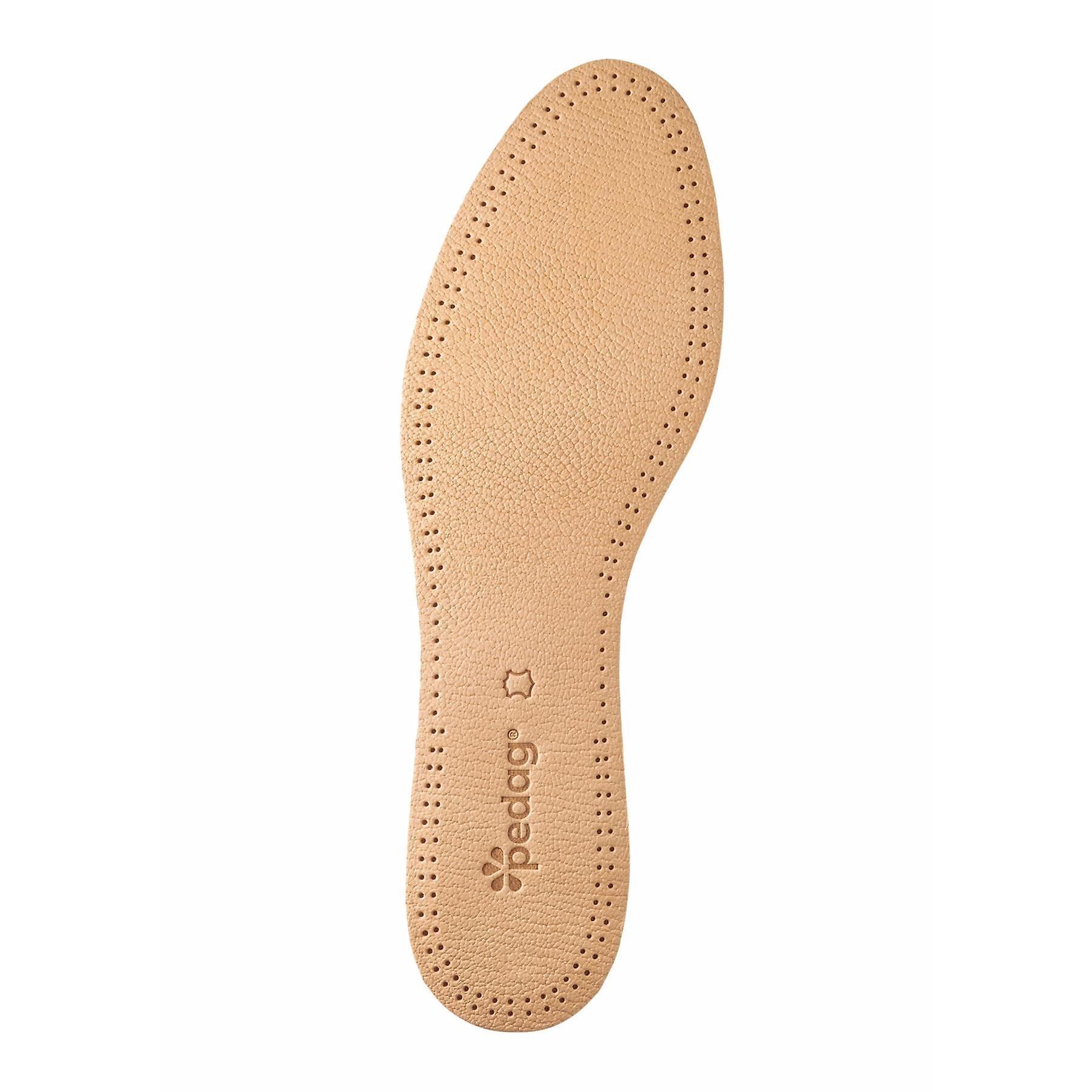 Pedag Royal Leather Insoles - Cushioned and Breathable Natural 44 EU/M10