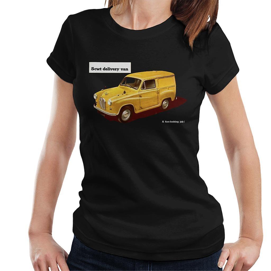 Austin 5cwt Delivery Van British Motor Heritage Women's T-Shirt Black Medium