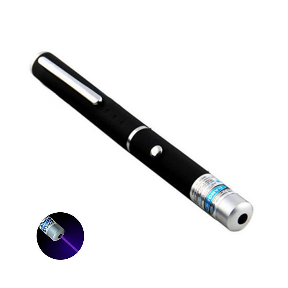 KAKENTH Powerful Beam Light Lamp Presentation Laser Pointer Pen Clicker Remote Presenter Blue-Purple