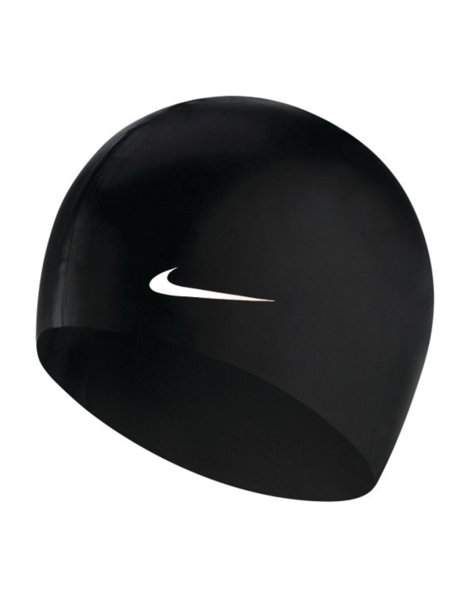 Nike Solid Silicone Adult Cap Black/White