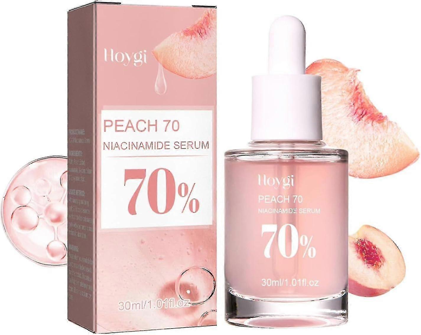 Aromujoy Anua Peach Essence 70% Niacinamide Serum, Brightening Hydrating Face Serum, Anti-aging Face Serum With Peach Essence