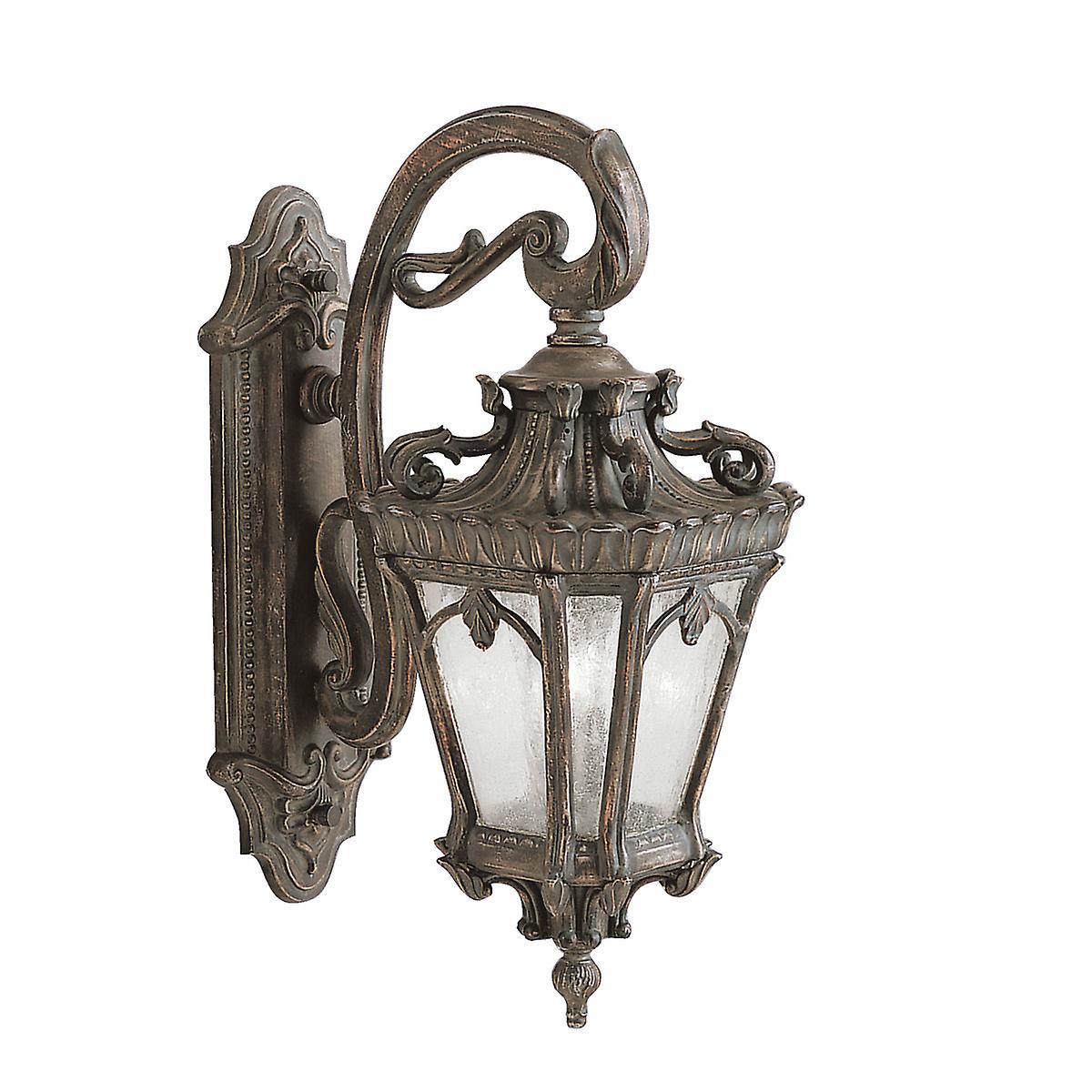 Elstead Lighting Tournai 2 Light Outdoor Large Wall Lantern Light Londonderry IP44, E14