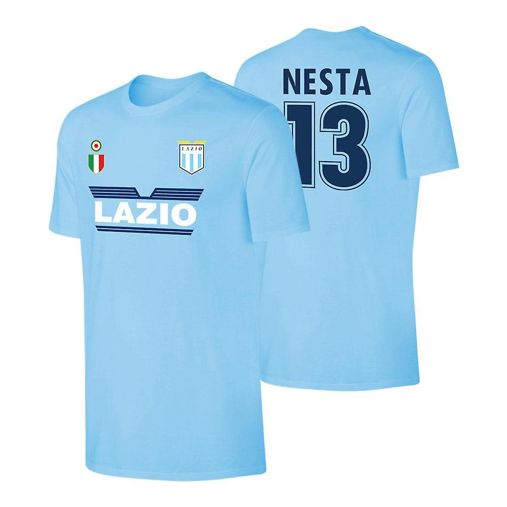 Soccer Tees Lazio \'Vintage 99/00\' t-shirt NESTA - Light blue XLB 7-8yrs (122-128cm)