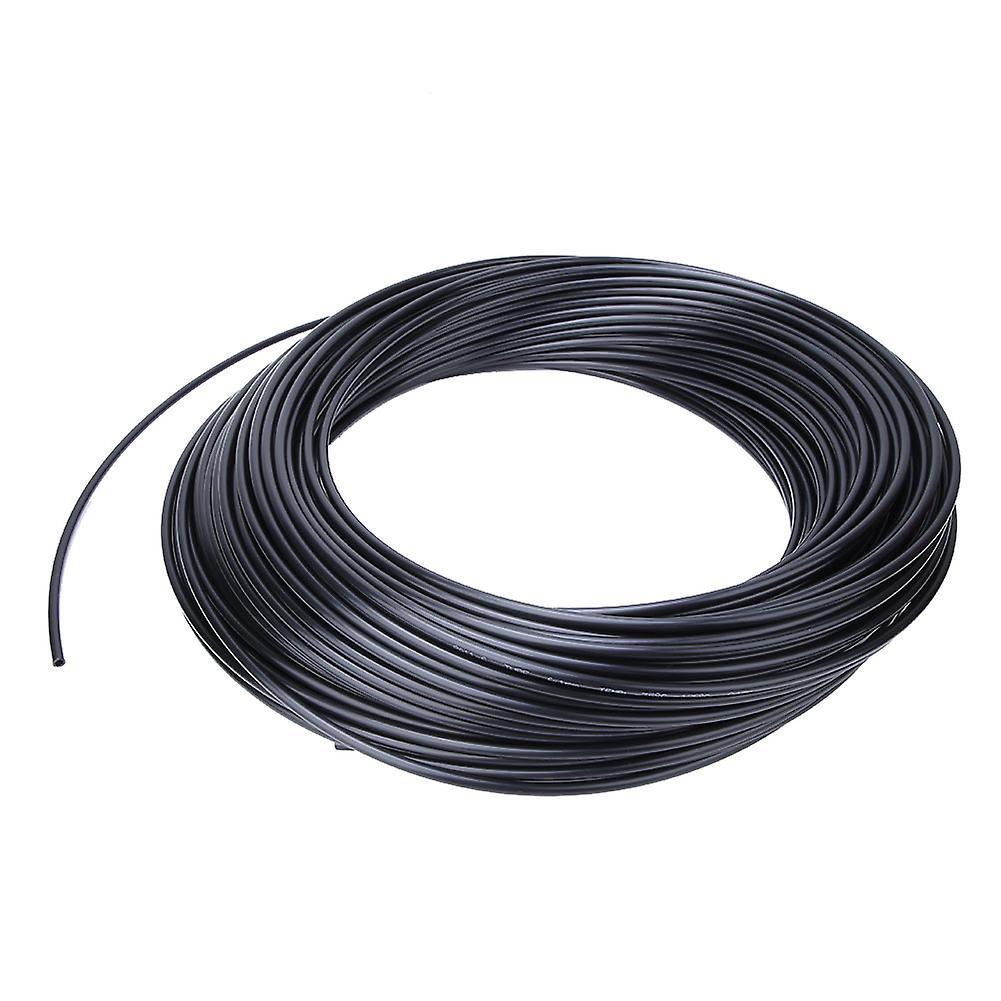 100m8x6mm Black Nylon High Pressure Pneumatic Hose Flexible Tube for Air Oil Water