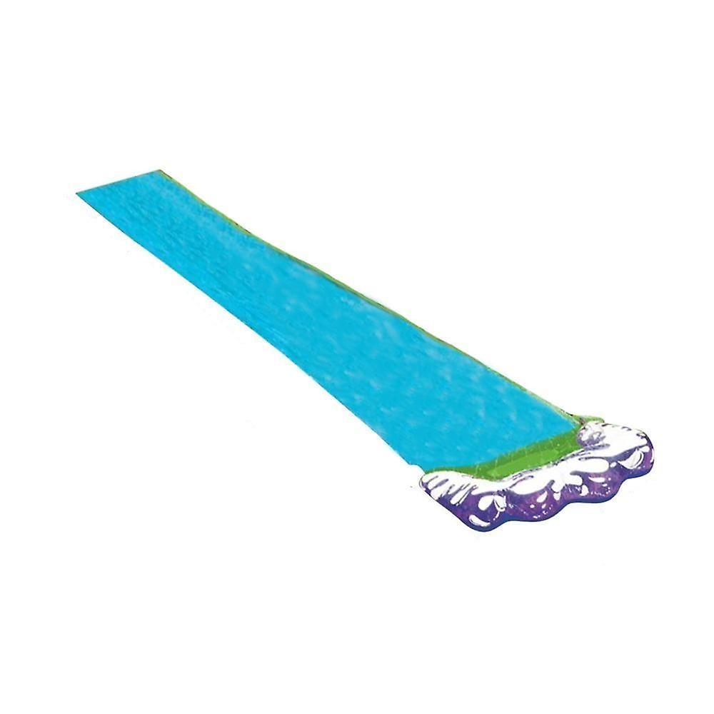 Slowmoose Double Surf Board-water Slide For- Backyard Outdoor Wave Rider blue - 480*70cm