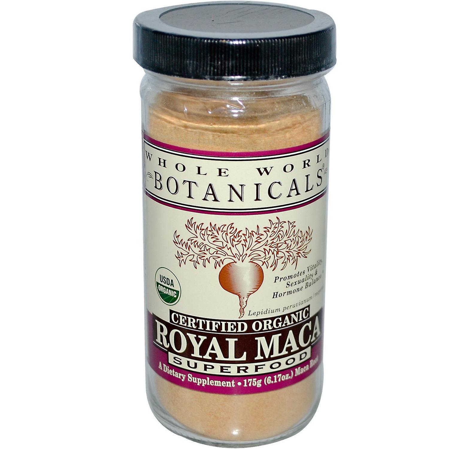 Whole World Botanicals, Royal Maca, Superfood, 6.17 oz (175 g)