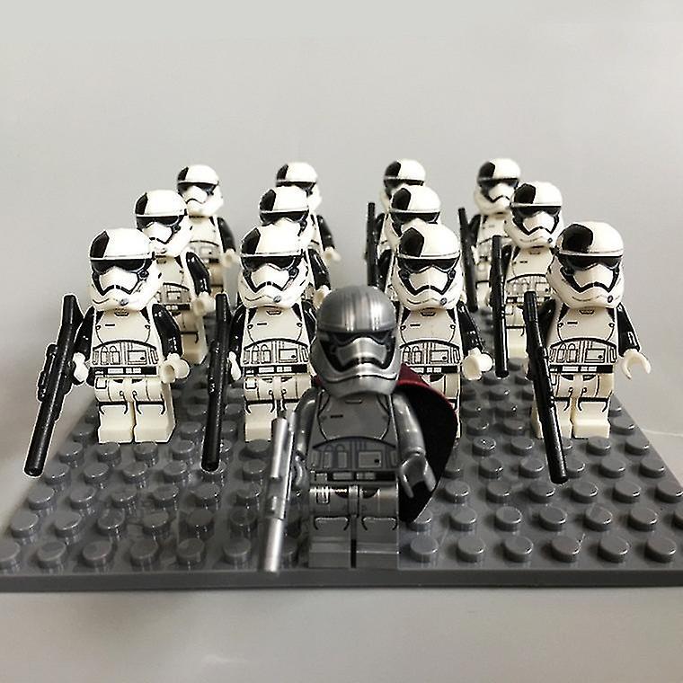 Bysion 13pcs Star Wars Blocks Clone Trooper Figures Compatible Lego