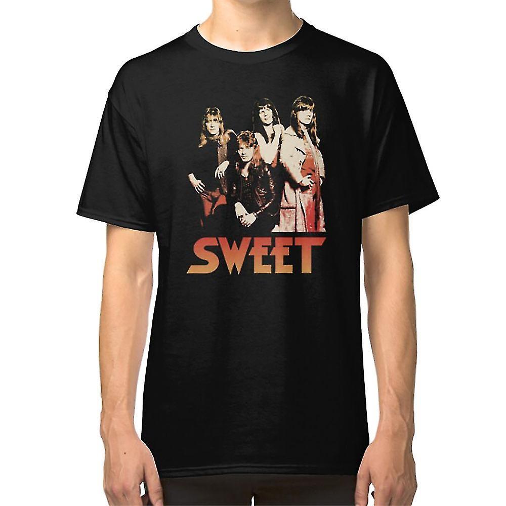 Gildan The Sweet Glam Rock T-shirt Black L