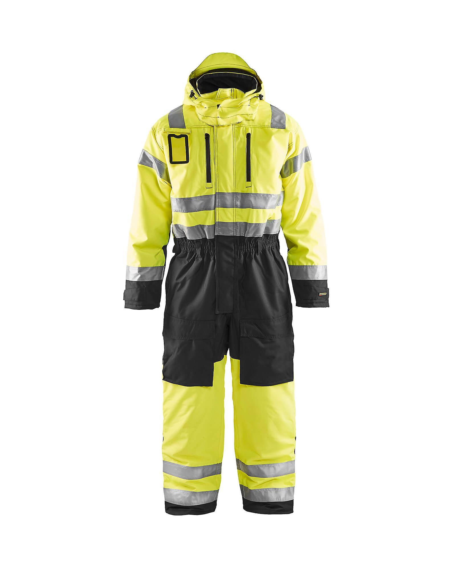 Blaklader 6763 hi-vis winter overalls - mens (67631977) Yellow/black 36s