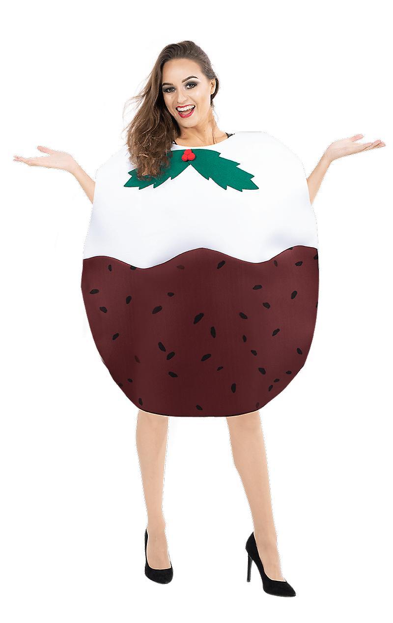 Orion Costumes Unisex Giant Christmas Pudding Novelty Food Fancy Dress Costume White