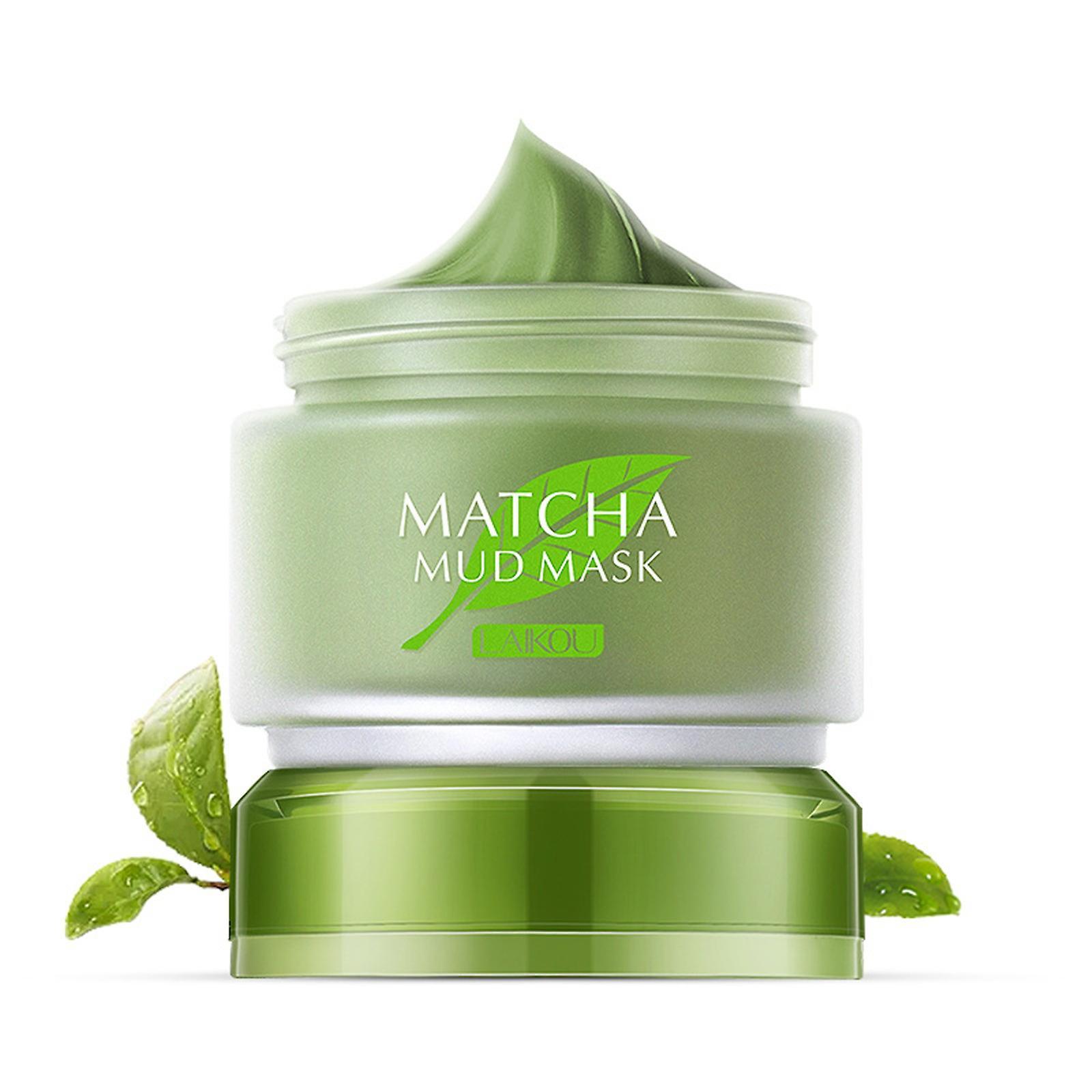 Hefansi Matcha Mask Mud Mask 85g, Refreshing And Hydrating, Restoring Clean Skin, Deep Hydrating