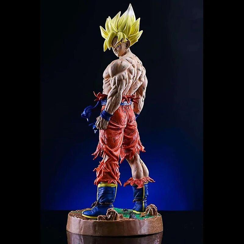 Ninesun 46cm Dragon Ball Z GK Son Goku Figure GK Super Saiyan Action Figure Plus Base PVC Anime Collection Statue Model Figurine Toys with box1