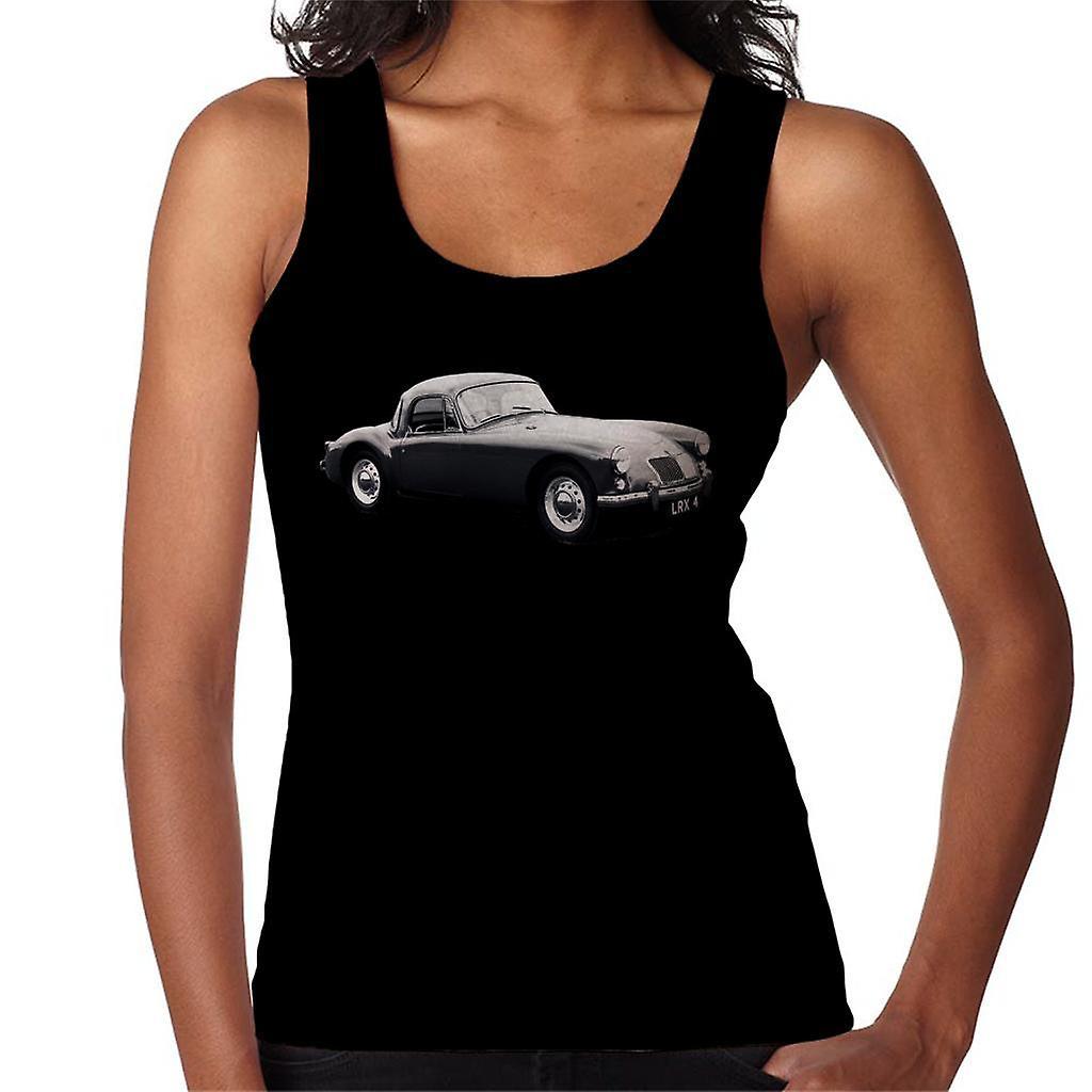 MG Side View British Motor Heritage Women's Vest Black XX-Large