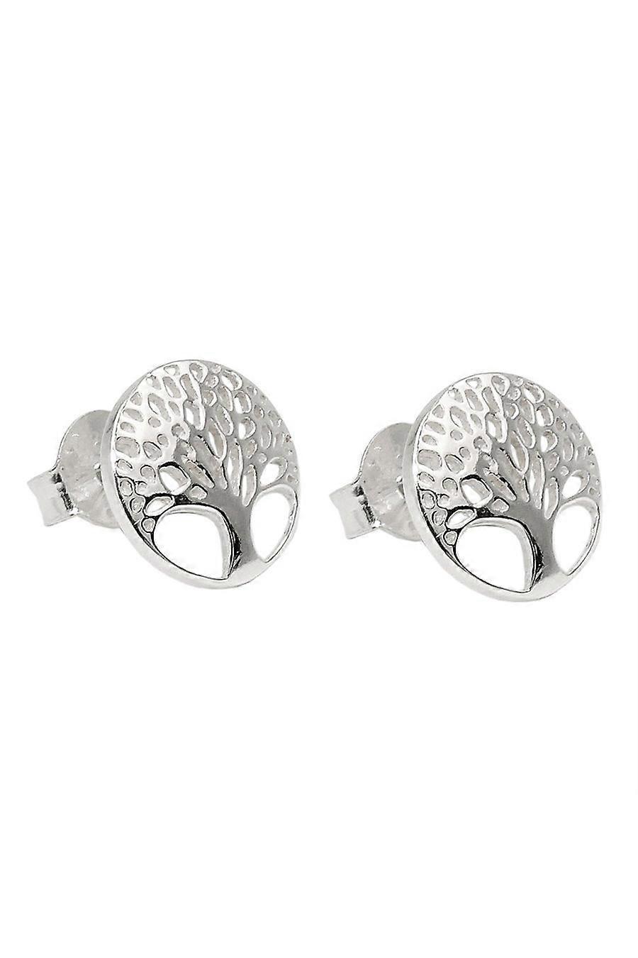 Gallay Earrings Studs Tree Of Live Silver 925 - Gl93828