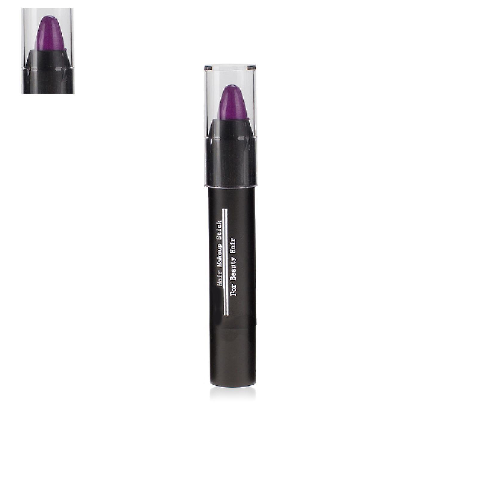 Aislerbee 3.5g Hair Dye Pen High Saturation Quick Dye Portable Hair Touch up Chalk Makeup Accessories Purple