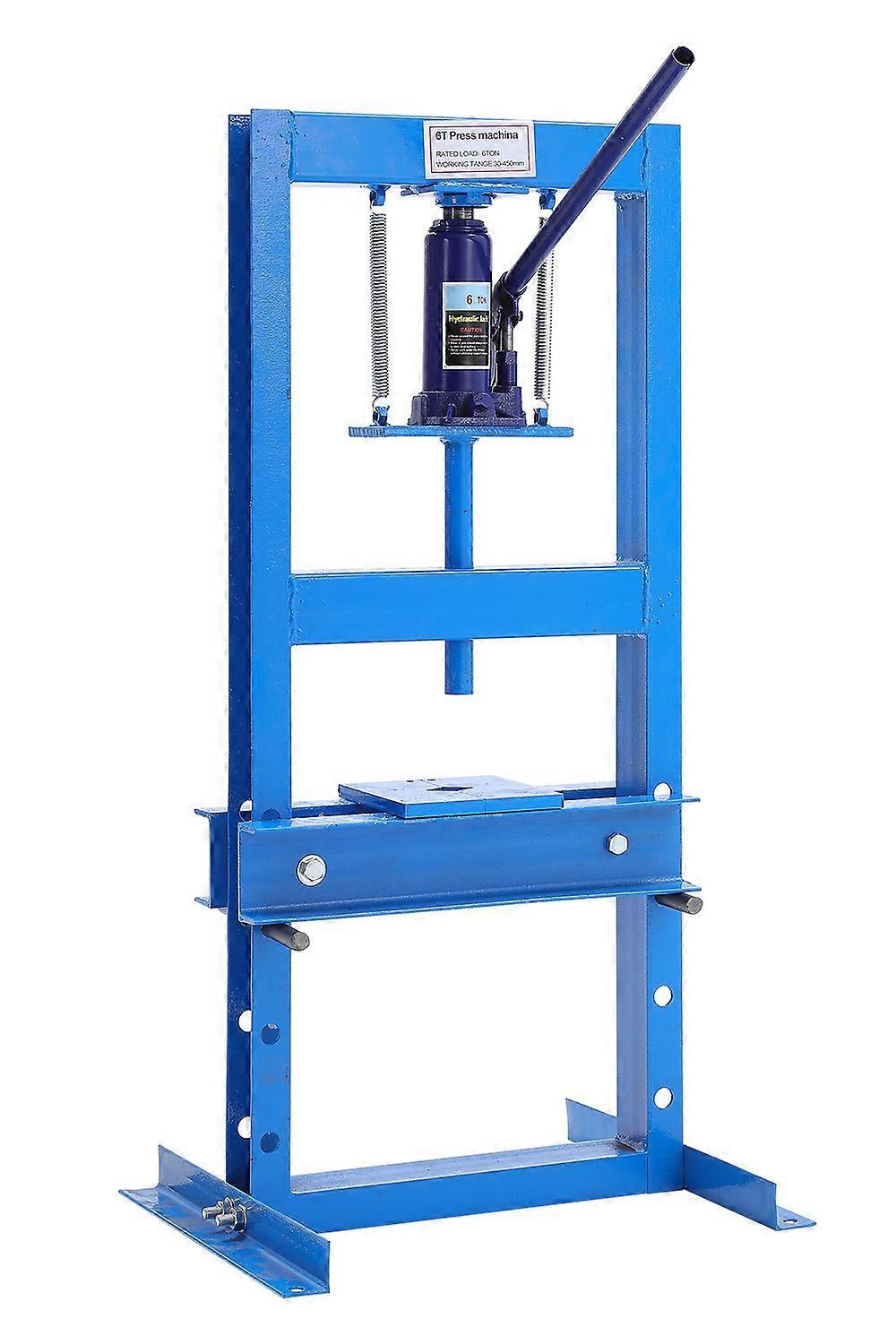 Living And Home 6-Ton Hydraulic Shop Press with Press Plates